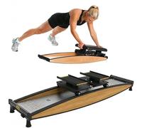 Multifunctional Cardio Training Equipment, Ski Training Machine, Adjustable Home Ski Simulator with 150kg Capacity, Effective for Fat Burning, Core Strength & Leg Muscle Building(B)