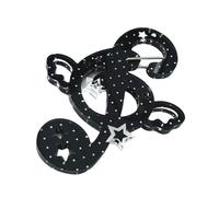 Multifunctional Cartoon Acrylic Musical Note Keyring Accessory Backpack Carabiner Decoration For Bags Or Keys Student Backpack Decoration