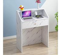 Multifunctional Cash Register Counter with Drawer for Beauty Salons & Clothing Stores - Secure Cash Management Solution Ideal for Retail Environments