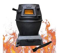 Multifunctional Cast Iron Wood Burning Stove for Cooking and Heating, Ideal for Coal and Multi-fuel Use, Perfect for Rural Heating