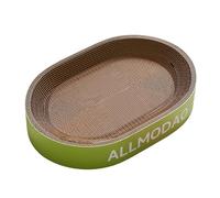 MultiFunctional Cats Board Rest Bed with Play and Scratch Area Corrugated Paper Scratcher Pad for Indoor Corrugated Paper Scratcher