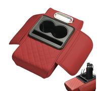 Multifunctional Center Console Protector With Cup Holder & Phone Holder - Car Armrest Console Cover | Protective Cushion For Arm Rest Box, Car Interior Organizer, Soft Console Cover For Storage And Co