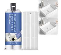 Multifunctional Ceramic Repair Adhesive Waterproof, High Temperature Resistant, Strong Adhesion No Smell After Cure, Natural-Drying Universal Glue for Porcelain, Pottery, DIY Crafts (1pcs)