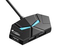 Multifunctional Charging USB C Hub for MagicBand+ Plus Magic Bands, Keyboard and Mouse Adapter, 4-in-1 Multicharger Adapters for Disneyland Accessories Disney-World Cruise Essentials