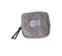 Multifunctional Cherries Themed Case Sanitary Holder Organiser for Items Accessories Cute Feminine Care Pouch