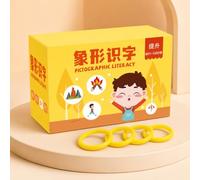 Multifunctional Chinese Flashcards,Hieroglyphic Pinyin Flashcards | Chinese Pictogram Learn Mandarin,Pictographic Literacy,Suitable For Beginners Classroom Group Learning