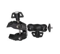 Multifunctional Clamp Mount Clamp Arm with 1/4 3/8 Thread Large Capacity for Monitor LED Video Light Flashing Accessories Adjustable Camera Phone Holder