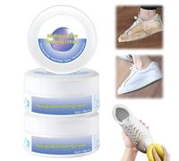Multifunctional Cleaning and Stain Removal Cream, White Trainer Shoe Cleaner with Sponge Eraser, Shoe Cleaning Cream for Canvas Trainers Sneaker Leather (3 pieces)