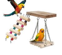 Multifunctional Cockatiel Cage with Ladder, Engaging Chew Toy for Parakeets, Cockatiels, Pigeons, Conures, Parrots, Cockatoos, Encourages Climbing
