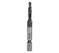 Multifunctional Compound Tap Screwdriver, Drilling and Tapping Integrated Drill Bit Set, Hex Shank Spiral Tap with High - Speed Steel Cobalt HSS CO Material, Complete Specification (M5*0.8 (TIAIN))