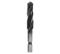 Multifunctional Compound Tap Screwdriver, Drilling and Tapping Integrated Drill Bit Set, Hex Shank Spiral Tap with High - Speed Steel Cobalt HSS CO Material, Complete Specification (M10*1.5 (TIAIN))
