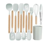 Multifunctional Cooking Tool Silicone Set on Nonstick Pan Functional for Various Cooking Tasks Silicone Kitchen Gadget Set