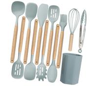 Multifunctional Cooking Tool Silicone Set on Nonstick Pan Functional for Various Cooking Tasks Silicone Kitchen Gadget Set