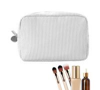 Multifunctional Cosmetic Bag, Large Cosmetic Bag with Clear Interior, Portable Aesthetic Travel Case with Zip for Women, Camping, Fitness, Outdoor, black, see description, See description