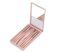 Multifunctional Cosmetic Brushes Set Mirror Box Professional Eyeshadow Concealer Blending Powder Cosmetic Tool Make Up Accessories Tool for Face Contour