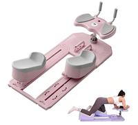Multifunctional Crawling Exercise Machine, Detachable Dynamic Spine Twist and Stretch Trainer, Quiet Glide Crawling Machine Workout, Core, Glutes, Legs & Full Body Workout Equipment Pink