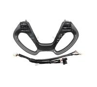Multifunctional Cruise Control Steering Wheel Modification Button Support Bluetooth Phone Call For KIA For CERATOK3 KS3 Steering Wheel Control Switch (Carbon Look)