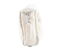 Multifunctional Cute Baby Diaper Bag for Stroller, Portable Nappy Storage Bag for Outdoor Use, Made of Cotton Cloth, 9.4 X 7.9in (Olive Embroidery)