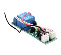 Multifunctional DC 5V 12V 24V Relay Module with Adjustable Delay for Automated Timer and Power Cycling (DC12V 1s-100s)