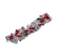 Multifunctional Decorations Christmas Flocking Garland Premium Decor for Xmas Tree Window Wall Doorways DIY for Christmas Decoration with Flocking PVC Rattan Pendant Home Decor (1)