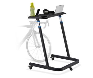 Multifunctional desk Portable Laptop Table Compact Workstation 3 Wheels Compact