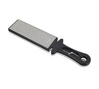 Multifunctional Diamond Knife Sharpener 400 1000 Grit Dual Sided Scissors Sharpening Tool with Tungsten Steel and Ceramic Rods for Kitchen Chef Steak Sushi