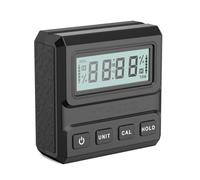 Multifunctional Digital Angles Gauge Inclinometer & Levels with Attachment 4x90° for Easy Use On Metal Surfaces Woodworking Precise Tool