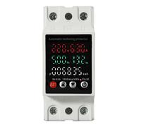 Multifunctional Digital Electricity Meter Over Voltages and Under Protective Device Electricity Usage Monitor Over Current and Under Protective Device