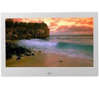 Multifunctional digital photo frame video recorder electronic photo album frame advertising machine 15 inches(Silver)