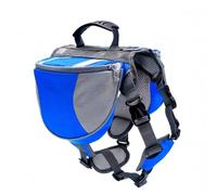 Multifunctional Dog Backpack with Reflective Strip Made for Outdoor Travel and Adventure Focus on Safety Comfort
