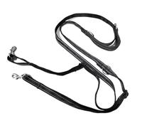 Multifunctional Dog Belt Adjustable Length Free Hands Double Heads Belt for Small Medium Large Dogs Walking Running for Walking, Hiking, Training, Jogging(Black)