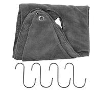 Multifunctional Dog Grooming Harness Dog Holder for Nail Trimming Pet Grooming Hammock Helper Safety Comfortable Double Layer Flannel Fabric S M L Size Gray Pink Blue (S)