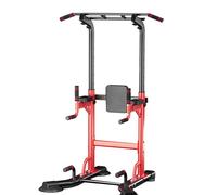 Multifunctional double bar multiple pull up modes Adjustable Freestanding Power Tower 400kg weight capacity home indoor pull up bar single bar parallel bar frame
