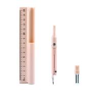Multifunctional Drawing Compasses Geometry Tool Office School Measuring 3 in 1 Compasses Geometry Set with Ruler Pencil Multifunctional Drawing Compasses