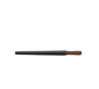 Multifunctional Dual Heade Coffee Grinder Brush,Plastic Coffee Machine Brush,Anti-skid Handle Coffee Grinder Brush(black)
