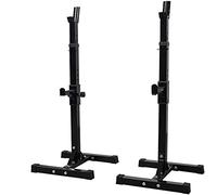 Multifunctional Dumbbell Bench Folding Squat Racks, Adjustable Barbell Rack Holder Sturdy Squat Barbell Free Bench Press