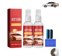 Multifunctional Efficient Long-Lasting Car Rust Remover Spray - Powerful Rust Dissolving, Anti-Rust Lubricant Spray & Rust Remover, Multi-surface Universal, Easy to Use (2pcs)