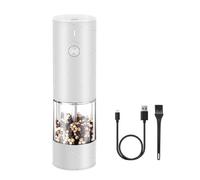 Multifunctional Electric Grinder with Ceramics Salt Pepper Mill Adjustable Coarseness for Coffee Grinding Kitchen Electric Grinder