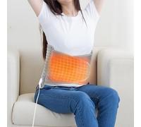 Multifunctional Electric Heated Waist Belt 125x30cm with 9 Gears US Plug