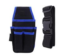 Multifunctional Electrician -Tool Bag Waist Kit Oxford Fabric with Blue Professional Repair for Craftsmen, Plumber
