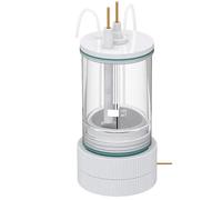 Multifunctional Electrolytic Cell for Electrochemical Testing and Corrosion Analysis - Glass Tank with PTFE Cover Plate(Sealable water bath200ml)