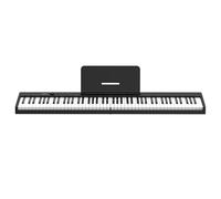 Multifunctional Electronic Music Synthesize Controller Foldable Piano 88 Keys USB Digital Keyboard Instrument Gift(Black,UK)