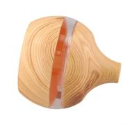 Multifunctional Essential Oil Diffuser with Humidifying Feature and Seven Color Options (Shallow wood grain)