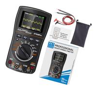 Multifunctional ET828Pro Digital Meter 2.4 Inch LCD Screen Auto Sleep Mode with Waveform Captures for Technical Analysis Double Function Oscilloscope