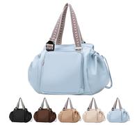 Multifunctional Expandable Travel Tote Bag - 3-in-1 Extra Large Stylish Backpack, Shoulder Bag for Travel, Beach, & Work, Blue, 32cm x 23cm x 35cm / 12.60inch x 9.06inch x 13.78inch