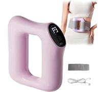 Multifunctional Fascia Massage Ring, Fascia Blaster for Muscle Knot Recovery & Relaxtion, Full-Body Muscle Roller for Quick Tension Release, for Back/Waist/Thigh/Arm (Pink)