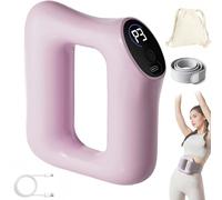 Multifunctional Fascia Ring for the Entire Body, 2026 New Fast Fat Burning Yoga Ring Massager, Ergonomic Yoga Pilates Circle for Back Legs Neck Relaxation, Durable Home Gym (Pink)