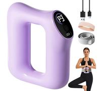 Multifunctional Fascia Ring for The Entire Body, Ergonomic Cellulite Massager, Deep Tissue Vibration, Adjustable 3 Modes / 5 Levels, Stomach Flattener for Muscle Recovery & Relaxation (B)