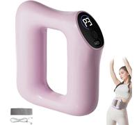 Multifunctional Fascia Ring Massager for The Entire Body,3Mode,5Level Heated Adjustable Wearable Full Body Massage Ring,Ergonomic Portable Hand-Free Electric Muscle Relaxer for Belly Neck Arm Leg (C)
