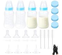 Multifunctional Feeding Bottles for Small Animals Slip Resistant Food Safe PP Materials Easyly Storage Light Weight Pet Food Dispenser